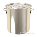 Steel Soup Pot Oblique Style Stainless Steel Soup Pot Factory